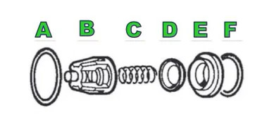 элементы обратного клапана элементы обратного клапана