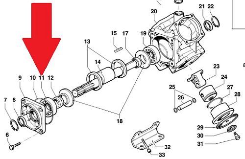 Подшипник шариковый 35х80х21 насоса BP151 - BP171