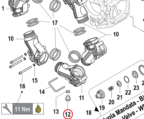 Заглушка насоса  3/8" BPS330